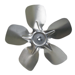 Mars Aluminum Condenser Fan Blade 12 in. Fixed Hub 5 Blades 5 Pitch 23 Bore Diameter Inches 5/16 Rotation CW Diameter Max RPM 1725 Depth Inches 2 3/16 