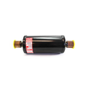 Danfoss 023Z0035 Filtro Secador 1-1/8pulg linea de Liquido para sistemas de aire acondicionado y refrigeracion DCL 309S Soldable 12.9-19.4tons Unidireccional 25cm Largo 8cm Ancho
