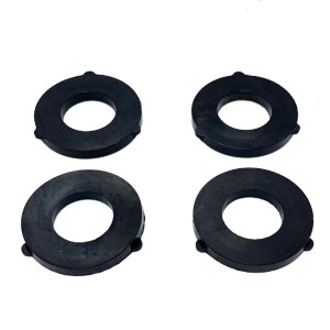 Appli Parts APIH-7234 2 Mangueras 1.8 m Lavadora Entrada de Agua de Acero Inoxidable Trenzado, con Empacaduras, Conectrores 3/4 pulg Hembra, conexiones Rectas