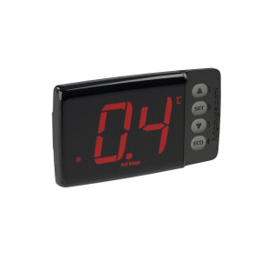 Controlador Electronico T-Core 110/220v 2 Sensores, 1 Entrada Digital, 4 Salidas Monitor de Voltaje True-Rms  
Aplicacion Dispensador de Bebidas, Congelador, Exhibidores Refrigerados, Cuartos Frios
