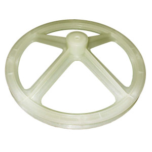 Appli Parts 85012 Polea para Lavadora, diametro 20.5 cm, remplaza Nisato 35K, LG, Samsung, Daewoo, Daka, Sankey, Hitachi, Hoover y otras