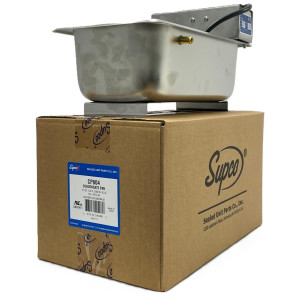 Supco CP804A2L 4.5 QT 120V Bandeja de Condensado A2L Rate de Evaporacion 8 Gal. Diarios. 1.000W, 8.3A  13 in L x 7 in W x 4 in H Replace: CP801 DM010-1S

