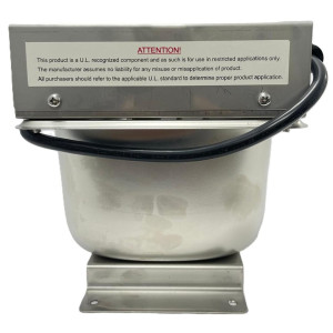 Supco CP804A2L 4.5 QT 120V Bandeja de Condensado A2L Rate de Evaporacion 8 Gal. Diarios. 1.000W, 8.3A  13 in L x 7 in W x 4 in H Replace: CP801 DM010-1S
