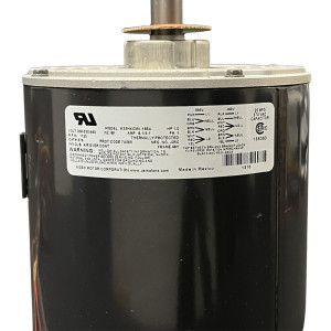 US Motors 1 hp 1125 rpm, 6 polos, 1 eje, 1 velocidad, 5.6 diametro, CCW, Lead End, Reversible, 208-230 V/460 V, 60 hz, 1 ph, 25 mfd/370 VAC Capacitor 1376 K055CMV1654015B