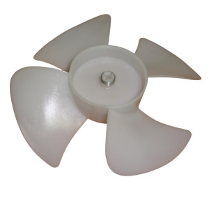 Appli Parts APFB-670 5.4 in Plastic Fan Blade CCW 3/16 in Shaft, 4 Blades Fits Motor 670