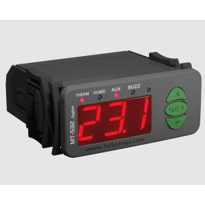 Full Gauge MT-532E Super Controlador Electronico Refrigeracion Temperatura Y Humedad. 110/220V Compatible con Sitrad