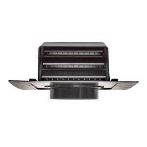 Lambro 356 Black Plastic Roof Vent 6 inch