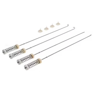 Whirlpool W10780046 Genuine OEM Washer Suspension Rod Spring Kit 22-1/2 in compatible with W10110313, W10110314, W10404706, W10485421, W10748950, W10821942 and other replacement models
