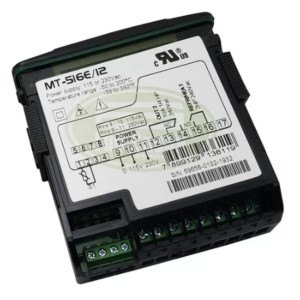 Full Gauge MT-516E Controlador Electronico Refrigeracion Temperatura 2 Etapas Temporizador 110/220V (Reemplaza MT-518Ri / MT-516Ri)