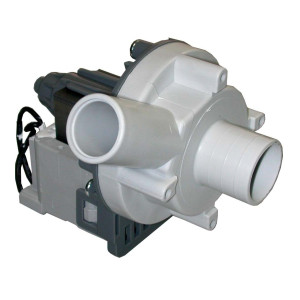 Appli Parts APDP-351BM Washing Machine Drain Pump 35 W, 110 V, 60 Hz Replaces Original Parts 59505211 189D2600P001, 189D3236P001, 326008732P, 1 Inlet OD 1 1/16 in, 2 Outlet OD 7/8 in