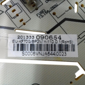 Pc Board For miniSplit Indoor Unit EU-KF70G/BP2N1Y-11D.D.11.NK2.1 RoHS 201333090654 / 202302130838 / 17122000010104 Fits: ecox 