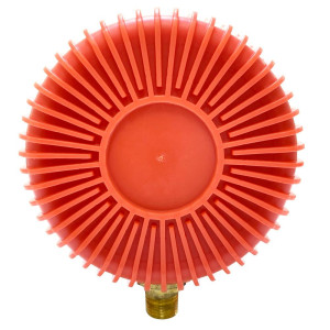 Appli Parts APMG-GA1H Esfera Alta R410 para Manometro 1/4 pulg SAE, Escala Dual Presion Kpa/psi, Escala Dual Temperatura Fahrenheit/Centigrados