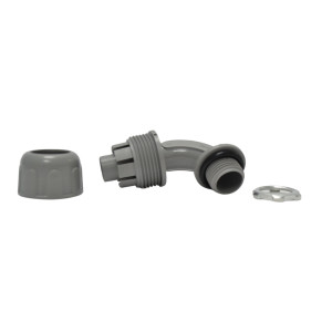 MA-Line MA-LC20D 1/2 in, 90 degree, Non-Metallic Conduit fitting