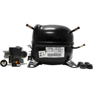 Embraco EMIS30HHR 1/10 HP, R134, 115V 60Hz Low, Medium and High Back Pressure Compressor for Refrigeration Applications LMHBP