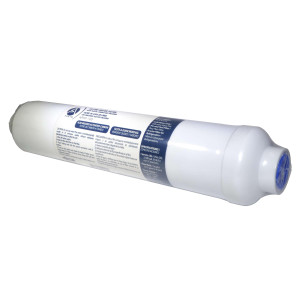 Appli Parts APWF-100K Filtro de Agua en Linea con Conexion de 1/4 de pulg, Incluye Conectores de Bronce APWF-100BC y de Plastico APWF-100PC