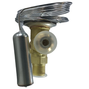 Danfoss 068Z3400 1/6 - 4.5TR Expansion Valve Body, T 2, R404A,R507A, 3/8x1/2 in, Flare, Internal Equalized, Single-flow, -40 to 50 F, Capacity determined by Orifice size Sold Separately, 068Z3508