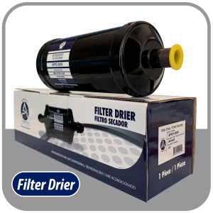 Appli Parts APFD-305S Filtro Secador 5/8 pulg para linea Liquido para Sistemas de Refrigeracion y aire acondicionado 305S ODF Soldable Universal Unidireccional 254mm Largo 83mm Ancho