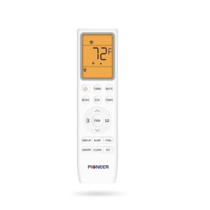 Pioneer CYT012GLSI24RL-50S Quantum Ultra 12.000 BTU 22 SEER2 230V 8-Way Cassette Ductless Mini-Split Aire Inverter con Bomba de Calor