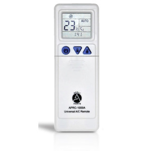 Appli Parts APRC-1000A Universal Air Conditioning Remote Control 1.5 in LCD, Celsius, 1,000 Frequencies