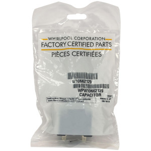 Whirlpool WPW10662129 Genuine OEM Run Capacitor 12mfd 210vac 
Fits: W10662129 W10658690 W10590083 2169373 