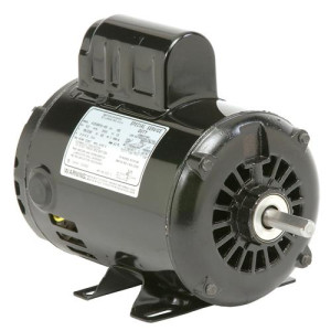US Motors 3 hp 1735 rpm, 4 poles, 1 shaft, OPEN ODP 1 speed, 5.5 diameter, 115/230v, 60 hz, 1 ph, Frame 184 D3C2P18 F077