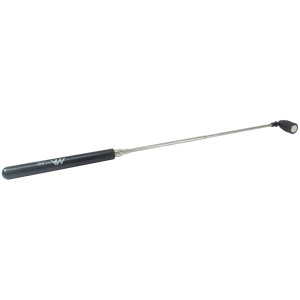 MA-Line MA-159A Magnetic Telescoping Pickup Tool. Head Swivels. Picks up to 10lbs. Extends to 32in. Stainless Steel Shaft