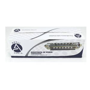 Appli Parts Resistencia Deshielo Vidrio 31cm Tipo WR51X10055 110V 1 pieza, modelo APDH-12G10055
Referencia Resistencia de Descongelamiento WR51X10055AP
