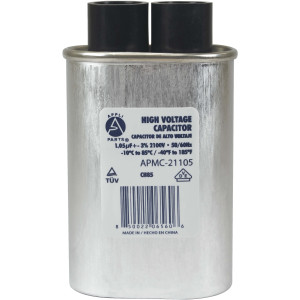 Appli Parts APMC-21105 1.05uf mfd (microfarads) High Voltage Microwave capacitor 2100V 50/60Hz CH85 21105 Universal Replacement for Multiple Brands NO PCB 
