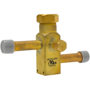 SANHUA SERVICE-BAR-4-S-T Service Valve 1/2 in, ODF