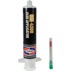 Uniweld UNI-4300 P4KD9S Aluminium Welding Kit includes 10ft Aluminum Solder, 2oz Flux Bottle and Metal Tip Flux Applicator