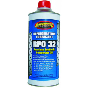 Supercool 24988 Aceite Refrigerate Sintetico Polyol Ester 32 Viscosity POE 1/4galon / 32oz