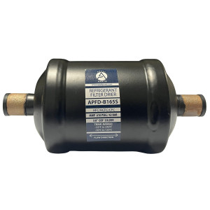 Appli Parts APFD-B165S Filtro Secador 5/8 pulg Bidireccional 165 ODF Soldable Universal para sistemas de Refrigeracion y Aire Acondicionado