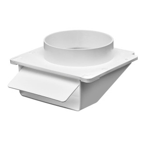 Lambro Tapa Inferior Ventilacion 4pulg con Compuerta 143WP
