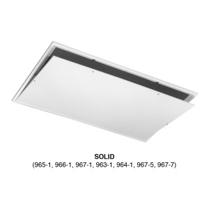 Ceiling Access Panel Frame Outside 27-1/2 in x 43 in Frame Opening 24-1/2x 40 Non-Louvered First Co 967-1