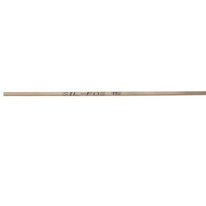 Lucas Sil-Fos 15 Brazing Alloys 15%, Silvaloy, .125in x .050in x 20in x 7 Rods in Plastic Tube 95177 Lucas Sil-Fos 15 Brazing Alloys 15%, Silvaloy, .125in x .050in x 20in x 7 Rods in Plastic Tube 95177