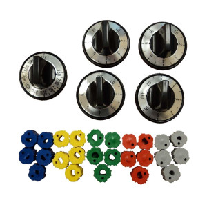 ERP KN002 Electric Range Burner Knob Kit RK300