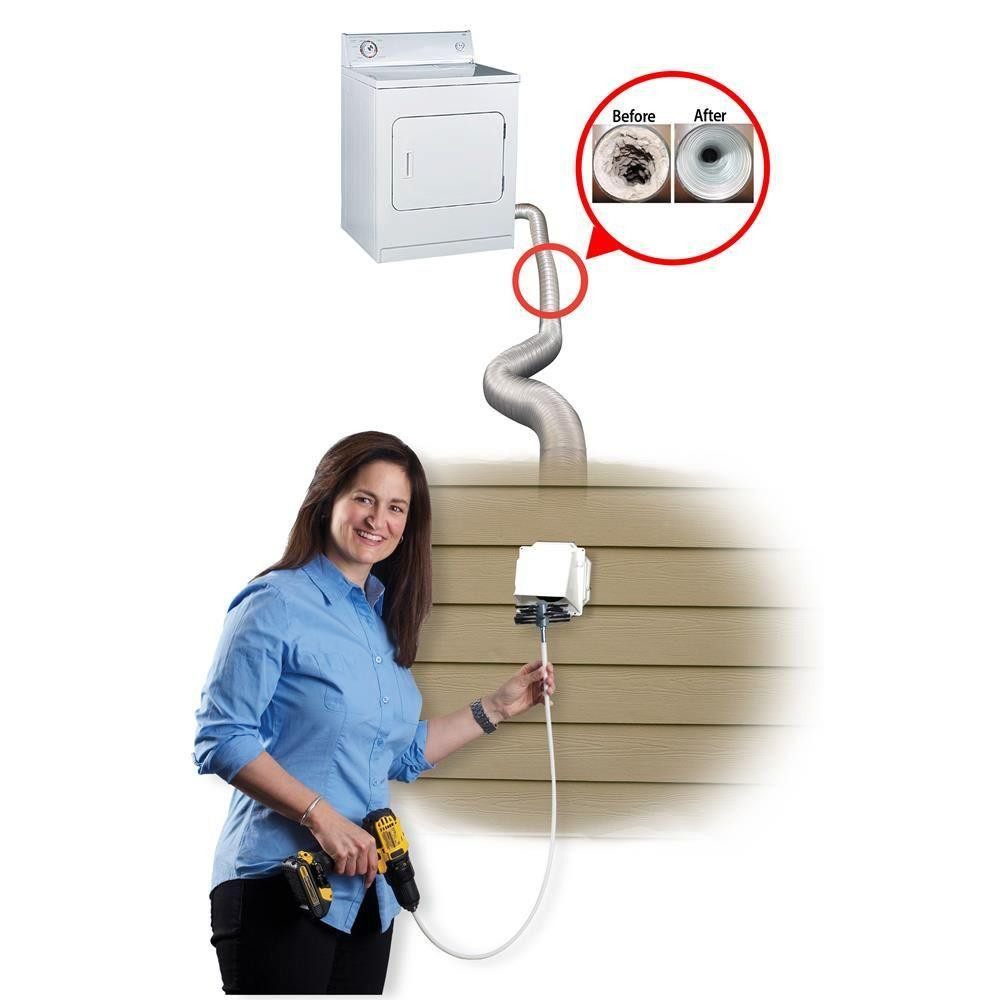 Linteater - 10 piece Dryer Vent Cleaning System