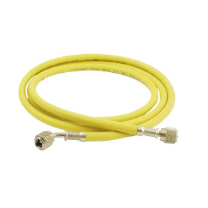 Uniweld H3SMBY Manguera Manometro 36 pulg, Amarilla, Conexiones 1/4 pulg,Soft Magic, CFC,HCFC,HFC,R410 Uniweld H3SMBY Manguera Manometro 36 pulg, Amarilla, Conexiones 1/4 pulg,Soft Magic, CFC,HCFC,HFC,R410