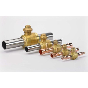 Danfoss 009L7406 Shut Off Ball Valve 28mm Butt Weld GBCH 28s, R744, CO2, MWP 1305psi WT -40F to 212F Replaces 009G7406
