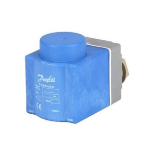 Danfoss 018F6730 Bobina para Solenoide 110 V, 60 Hz, 13 W, 50 Hz, 15 W, IP67,  Caja de Conexion,  Identico a 018F8730