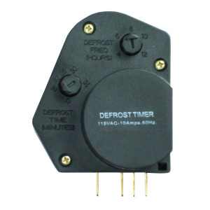 Appli Parts APDT-410351 4-12 hr, 10-35 min, 110 V, 50/60 Hz, Timer Ajustable de Deshielo Pin 2143, Tipo GP-1 para Refrigeradoras, remplaza TIM-105, UTD10 y otras