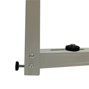 Appli Parts soporte para unidad condensadora de aire acondicionado tipo mini split hasta 160kg incluye barra transversal con nivel, pernos y gomas de fijacion APAB-3160 Appli Parts soporte para unidad condensadora de aire acondicionado tipo mini split hasta 160kg incluye barra transversal con nivel, pernos y gomas de fijacion APAB-3160