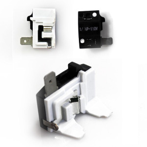 Appli Parts APOP-141P 1/4 hp, PTC Overload 110 V, Applied Power 180 W, Overload Current 8.70 A, Applied Temperature 212 F/752 F, Restored Temperature 122 F/176 F, Universal Replacement Appli Parts APOP-141P 1/4 hp, PTC Overload 110 V, Applied Power 180 W, Overload Current 8.70 A, Applied Temperature 212 F/752 F, Restored Temperature 122 F/176 F, Universal Replacement