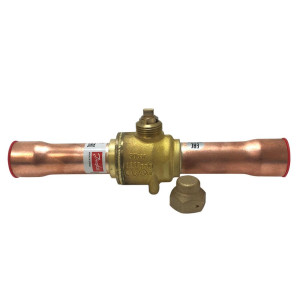 Danfoss Shut Off Ball Valve 7/8in ODF GBCH 22s, R744, CO2, MWP 1305psi WT -40F to 212F 009L7420 Replaces 009G7420
 Danfoss Shut Off Ball Valve 7/8in ODF GBCH 22s, R744, CO2, MWP 1305psi WT -40F to 212F 009L7420 Replaces 009G7420