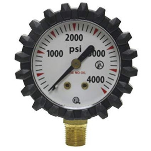 Uniweld G56D Esfera de Manometro para Oxigeno 1.5 pulg, 4,000 psi Uniweld G56D Esfera de Manometro para Oxigeno 1.5 pulg, 4,000 psi