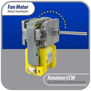Appli Parts APFM-01W 8 W Motor Ventilador, 115 V, 50/60 Hz, 015 A, 3000 rpm, rotacion CCW, para Evporadores de Refrigeradoras Remplaza tipo Samsung, 01W, NUV-01W, RE-01WQSZE y otros Appli Parts APFM-01W 8 W Motor Ventilador, 115 V, 50/60 Hz, 015 A, 3000 rpm, rotacion CCW, para Evporadores de Refrigeradoras Remplaza tipo Samsung, 01W, NUV-01W, RE-01WQSZE y otros