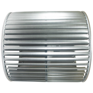 LAU Turbina aire Acondicionado Diametro: 10 5/8 in. Profundidad: 10 2/3 in.  Eje 1/2 in. 1400 Rpm Disco Central: Concave, Acero Galvanizado LA22LA025