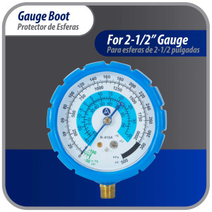 Appli Parts APMG-GBB Protector Azul 2.5 pulg para Esferas de Manometro Baja presion, para Manom de Refrigeracion y Aire Acondicionado Appli Parts APMG-GBB Protector Azul 2.5 pulg para Esferas de Manometro Baja presion, para Manom de Refrigeracion y Aire Acondicionado