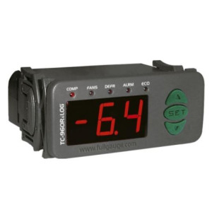Full Gauge TC-960Ri Log Controlador Electronico para Congelacion. 2 Sensores, 4 Salidas, 1 Entrada Digital, Data Logger 12/24v, Sitrad Compatible Full Gauge TC-960Ri Log Controlador Electronico para Congelacion. 2 Sensores, 4 Salidas, 1 Entrada Digital, Data Logger 12/24v, Sitrad Compatible