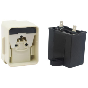 Appli Parts W10613606 Refrigerator Compressor Start Relay and 15 mfd 250 VAC Capacitor replacement for multiple models including Kemore, Whirlpool, Amana, W10416065, PS8746522, 67003186  Appli Parts W10613606 Refrigerator Compressor Start Relay and 15 mfd 250 VAC Capacitor replacement for multiple models including Kemore, Whirlpool, Amana, W10416065, PS8746522, 67003186